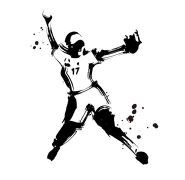 recommend clip art: ソフトボール