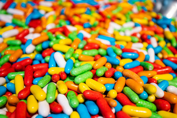 Fototapeta na wymiar Sweets Background. Mixed Candy. candy background
