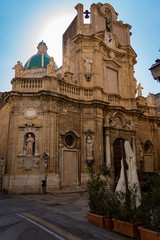 Fototapeta na wymiar View of Trapani Italy (Sicily)