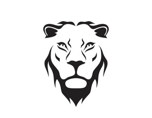 animal lion vector icon logo