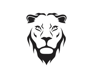 animal lion vector icon logo