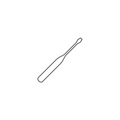 Obraz premium screwdriver icon. flat vector illustration