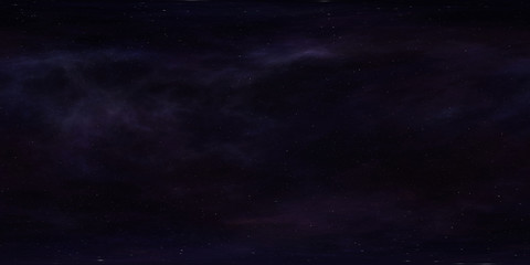 Obraz na płótnie Canvas 360 degree stellar system and glowing nebula. Panorama, environment 360 HDRI map. Equirectangular projection, spherical panorama