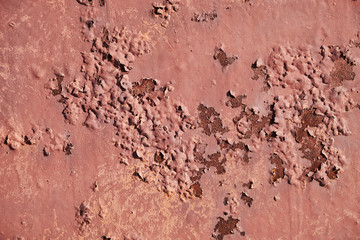 Old rusty iron plate for background texture design, Abstract Messy Antique Texture With Retro Pattern.