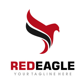 Red Eagle Logo, Eagle Logo Vector