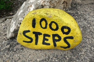 Bonaire – 1000 steps stone