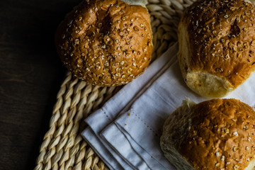 Fresh baked bread