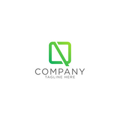 Letter C and P logo design emblem vector green gradient modern and elegant style design template
