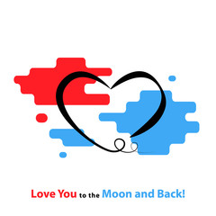 Love you to the moon and back