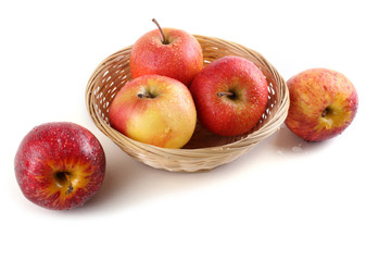 Different color apples