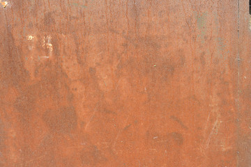 Old rusty and battered metal background