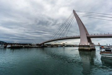 Landscape of Tamsui, Taipei, Taiwan