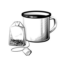 Mug and tea bag