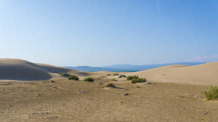 landscape of a desert in Spain