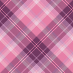 Seamless pattern in amazing bright pink and purple colors for plaid, fabric, textile, clothes, tablecloth and other things. Vector image. 2
