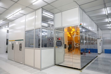 After China novel coronavirus pneumonia outbreak in Wuhan, China in February 21, 2020, the hospital used high-tech equipment to disinfect medical supplies and surgical instruments.COVID-19