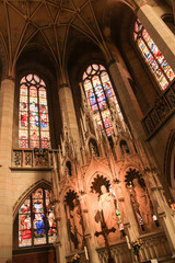 Schlosskirche Wittenberg; Hochaltar und Chorfenster