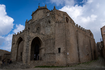 The beautiful hilltop village of Erice Italy (Sicily)