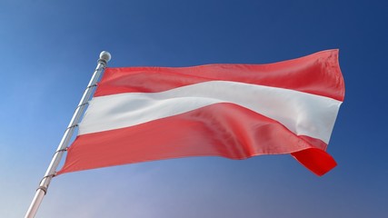 Flag Austria AT 4k