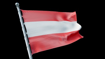 Flag Austria AT 4k