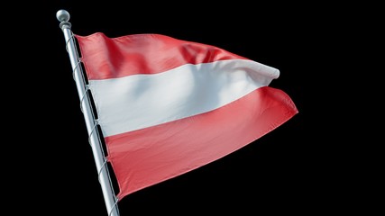 Flag Austria AT 4k