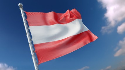 Flag Austria AT 4k