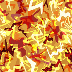 abstract color pattern in graffiti style. Quality illustration for your design