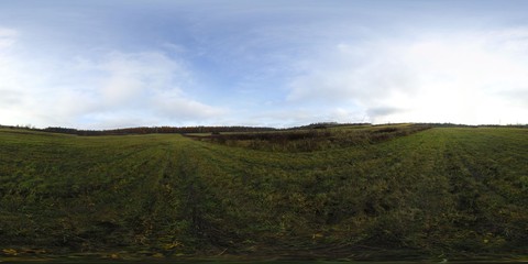 Fototapeta premium Hazy sky HDRI Panorama