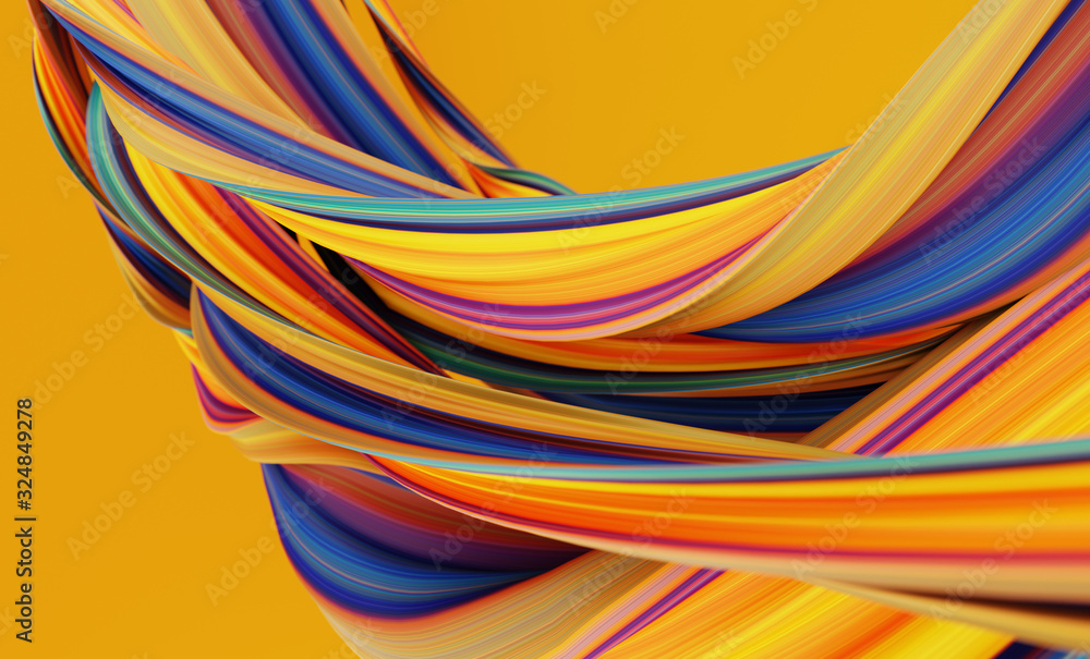 Poster modern colorful flow background for your design project. wave liquid shape background.