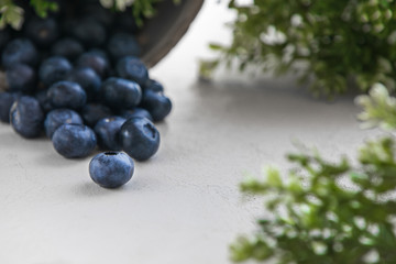 Frische gepflügte Himbeeren.