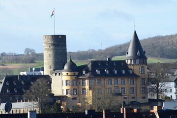 Blick über Mayen in der Eifel
