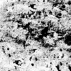 Grunge texture is black and white. Old worn background template