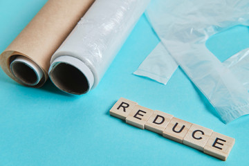 Zero waste principle. Plastic free concept for consumers
