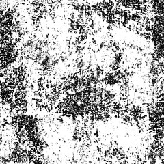 Grunge texture is black and white. Old worn background template