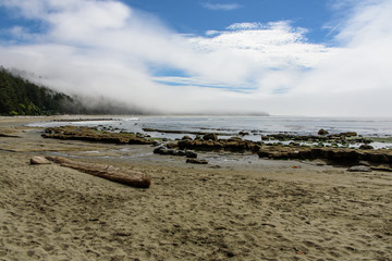 Beach in the Pacific-Rim-Nationalpark, Vancouver Island, North-America, Canada, British Colombia,...