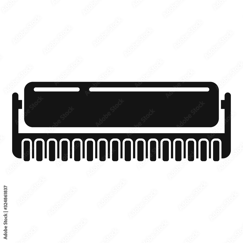 Sticker roll toner icon. simple illustration of roll toner vector icon for web design isolated on white back