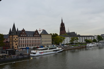 River view of Frankfurt am Main