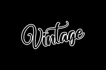 Vintage  - Vector illustration design for textile and fashion, banner, t shirt graphics, prints, slogan tees, stickers, cards, labels, posters and other creative uses