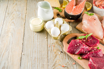 Animal protein sources