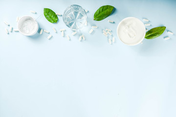 Three types of collagen