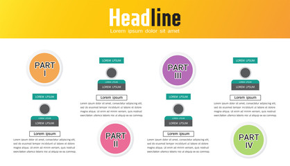 steps infographics ,Business concept, workflow layout