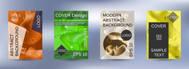 Fototapeta premium Creative fluid backgrounds