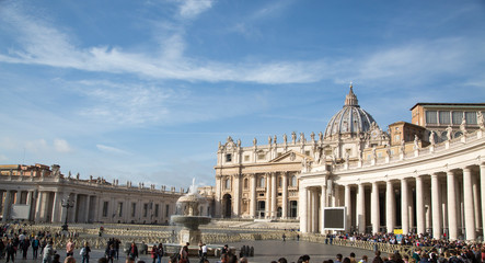 St. Peter basilica in Rome