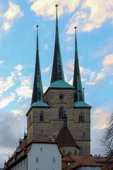 Erfurt cathedral in Erfurt, Germany