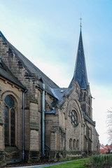 Redeemer Church from 1895 in Othfresen, Germany