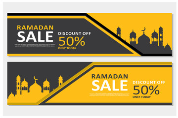 Mega sale banner template design,modern background .Vector illustration