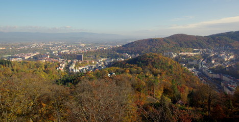 Karlovy Vary - Karlsbad - a spa town situated in western Bohemia, Czech Republic