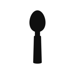 Fork knife spoon graphic symbols. Vector cutlery icons, isolated utensil image or tableware black silhouettes