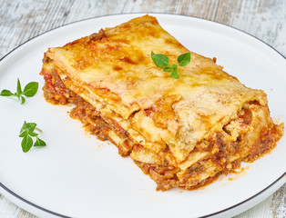 Lasagna al forne homemade fresh