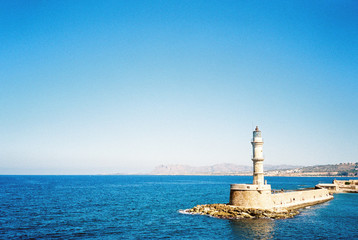 Lighthouse in Chania